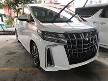 2018 Toyota Alphard 2.5 SC, Blind spot, JBL, Reading Light, Digital Inner, 4 camera (360), Nappa Leather, Pre Crash