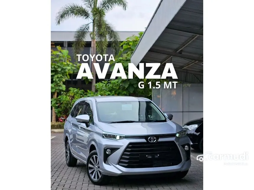 Jual Mobil Toyota Avanza 2024 G 1.5 di DKI Jakarta Manual MPV Silver Rp 262.000.000