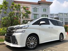 2015 Toyota Vellfire 2.5 ZG Van Wagon Full Option CBU White Pilot Seat PBD Bodykit TDP.250JT