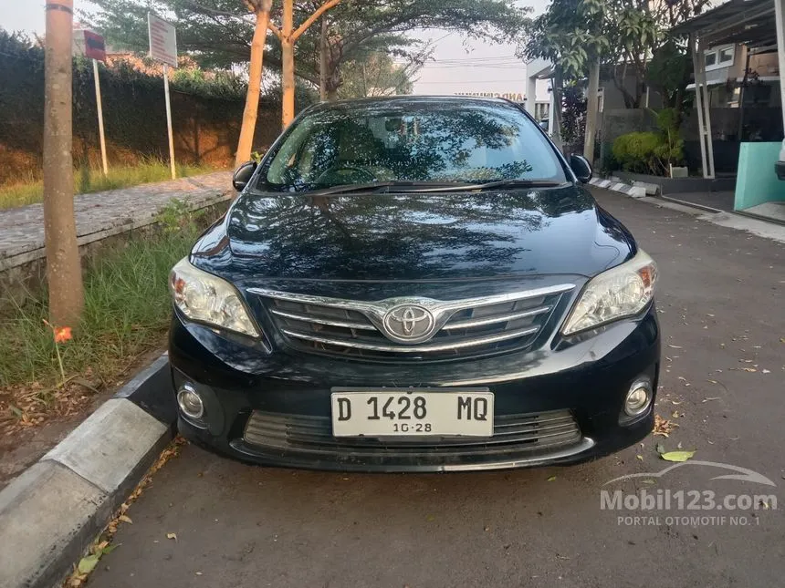 Jual Mobil Toyota Corolla Altis 2013 E 1.8 di Jawa Barat Manual Sedan Hitam Rp 140.000.000