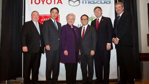 Toyota And Mazda Partners Up For New Alabama Plant