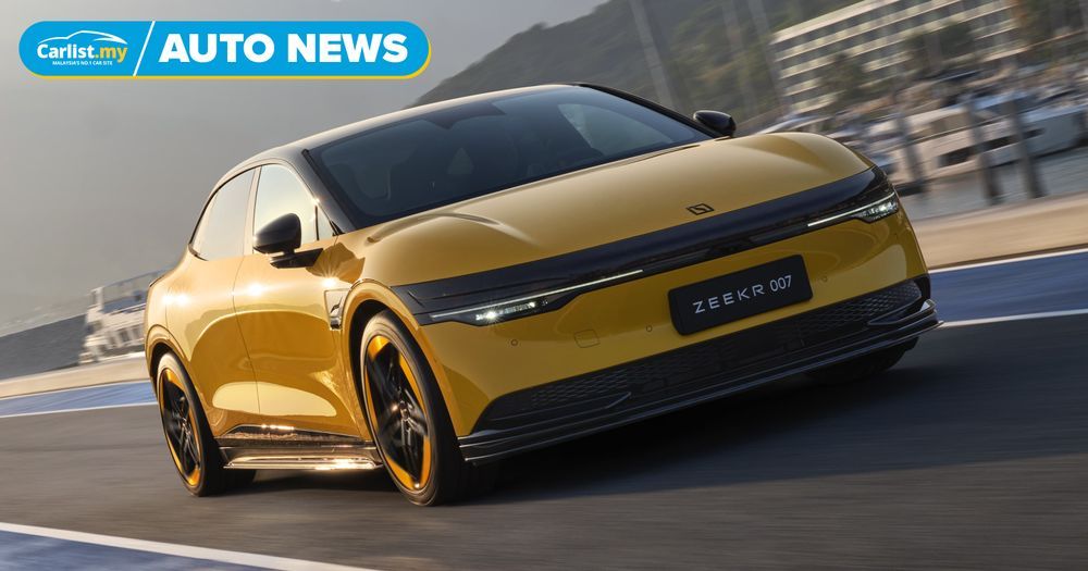 Meet the Zeekr 007 - a Tesla Model 3 killer with 870km range, over 630hp, and a 90-inch display at its nose