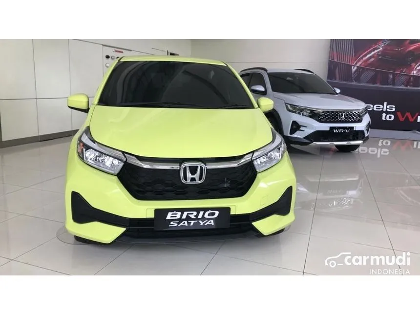 Jual Mobil Honda Brio 2024 E Satya 1.2 di DKI Jakarta Automatic Hatchback Kuning Rp 158.640.000