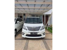 2013 Toyota Alphard 2.4 S MPV White on Black Service Record Auto2000 Pajak Panjang Pilot Seat