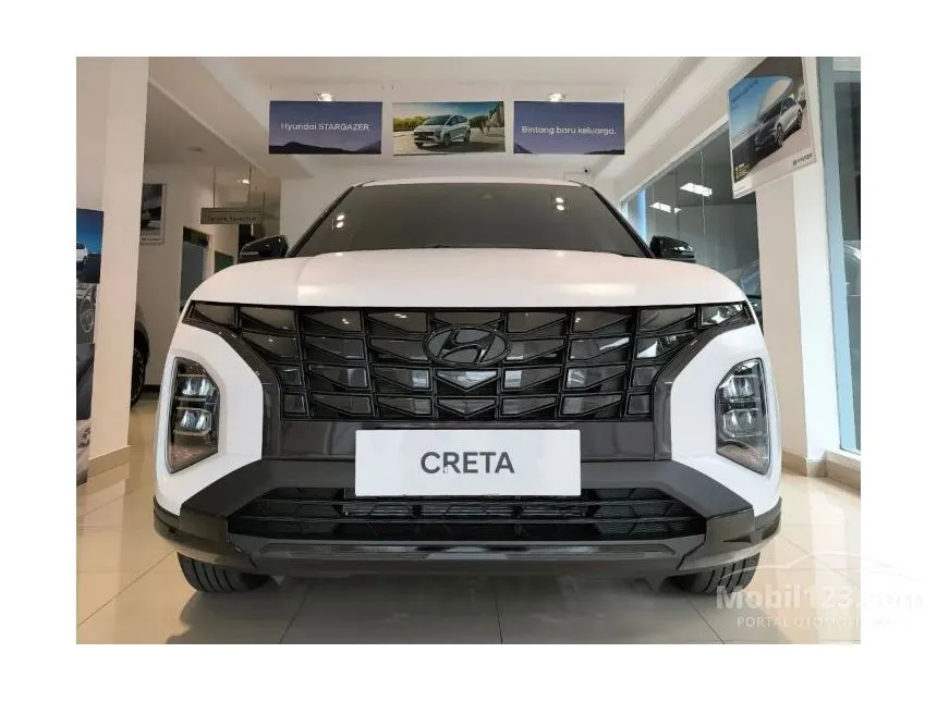 Jual Mobil Hyundai Creta 2024 Alpha 1.5 di Banten Automatic Wagon Putih Rp 392.000.000