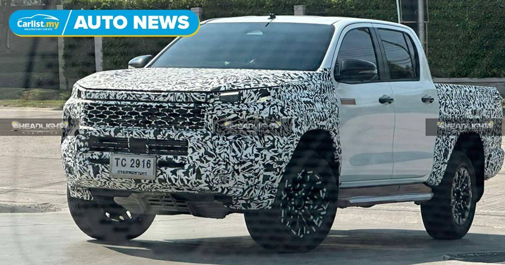 Next-Gen 2026 Toyota HiLux Spied In Thailand - No TNGA-F Platform Shift, Powertrains Maintained - Auto News | Carlist.my