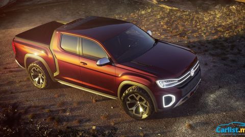 New York 2018: Volkswagen Atlas Tanoak Pick-up Concept Unveiled