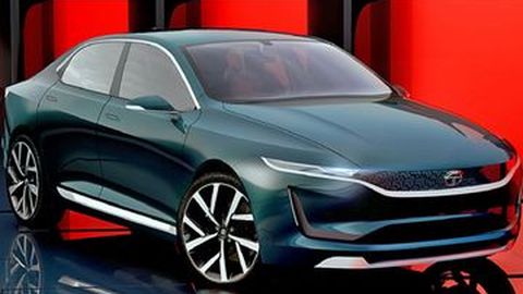 Tata Motors Pamerkan Sedan Listrik EVision Concept di Geneva