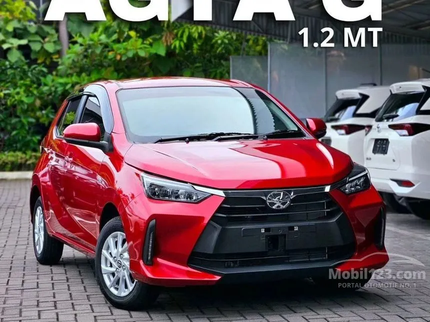 Jual Mobil Toyota Agya 2024 G 1.2 di Banten Manual Hatchback Merah Rp 164.400.000