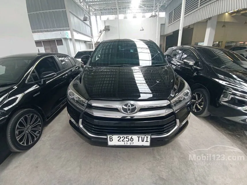 Jual Mobil Toyota Kijang Innova 2018 V 2.4 di Banten Automatic MPV Hitam Rp 267.000.000