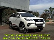 2017 Fortuner 2.4 VRZ Putih, Pajak 1 tahun, Tdp162jt, GanjiL, Diesel, SUV