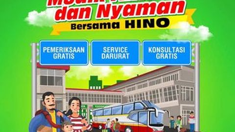 Hino Siapkan 12 Posko Mudik Selama Libur Lebaran 2019