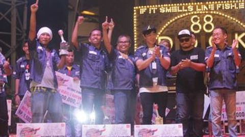 Inilah Para Juara Kontes Modifikasi Motor Honda
