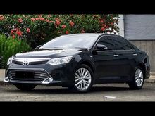 2016 Toyota Camry 2.5 V AT Hitam Met, Km low, Pajak Pjg, Cash/Kredit/Tukar Tambah Nego