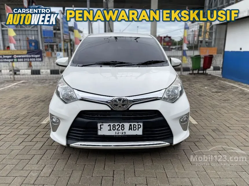 Jual Mobil Toyota Calya 2017 G 1.2 di Jawa Barat Automatic MPV Putih Rp 117.000.000