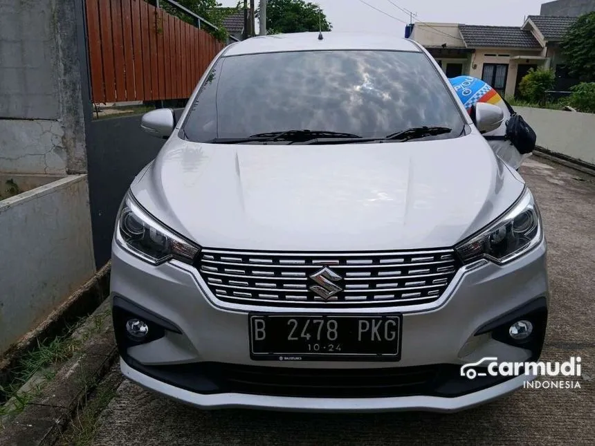 Jual Mobil Suzuki Ertiga 2019 GX 1.5 di DKI Jakarta Automatic MPV Silver Rp 175.000.000