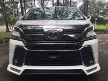 2015 TOYOTA VELLFIRE ZG 2.5 WITH SPECIAL SMART WARRANTY COVERAGE