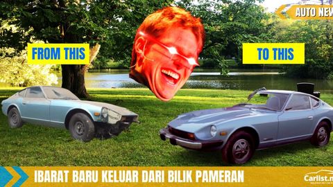 Terima Cucian Pertama Selepas 44 Tahun, Datsun 280Z 1976 Masih Merecik!