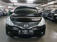 2013 Nissan New Grand Livina 1.5 XV CVT Automatic Hitam Pajak Panjang Low KM Bagus Sekali Tdp Ringan