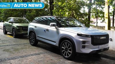 First 2 units of the Jaecoo J7 AWD have arrived in Malaysia. New rival to the Corolla Cross inbound
