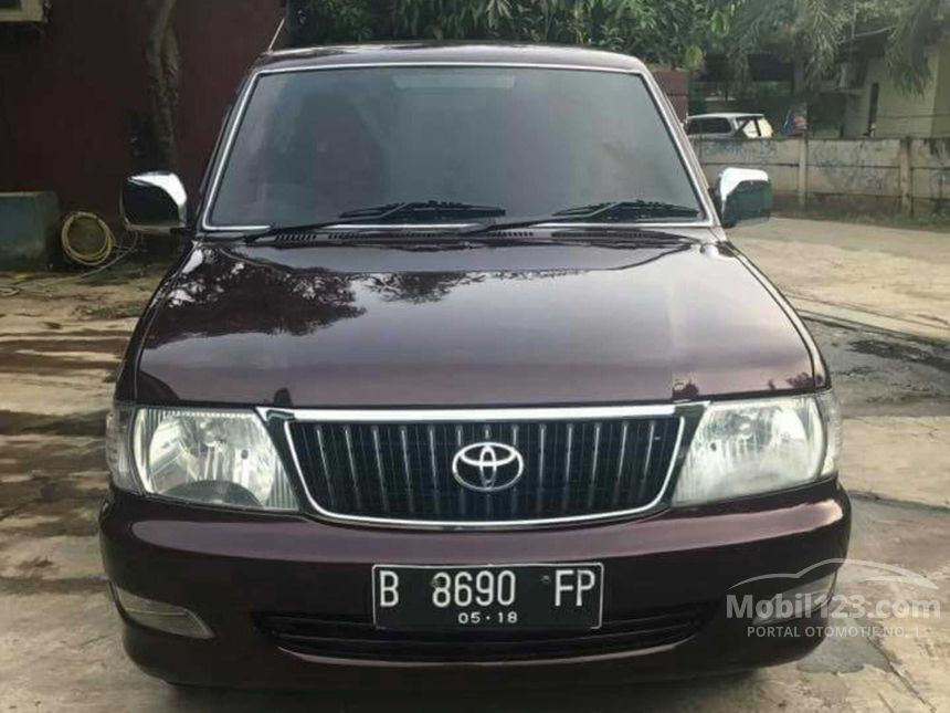 Jual Mobil Toyota Kijang 2003 Lgx 1 8 Di Jawa Barat Manual Mpv Marun Rp