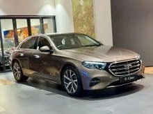 2025 Mercedes-Benz E200 2.0 Exclusive Line Sedan