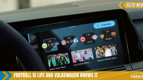 The Free Volkswagen "We Score" App Let's You Stay In Touch With Your Football Team While On The Move