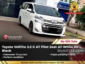 2019 Toyota Vellfire 2.5 G MPV
