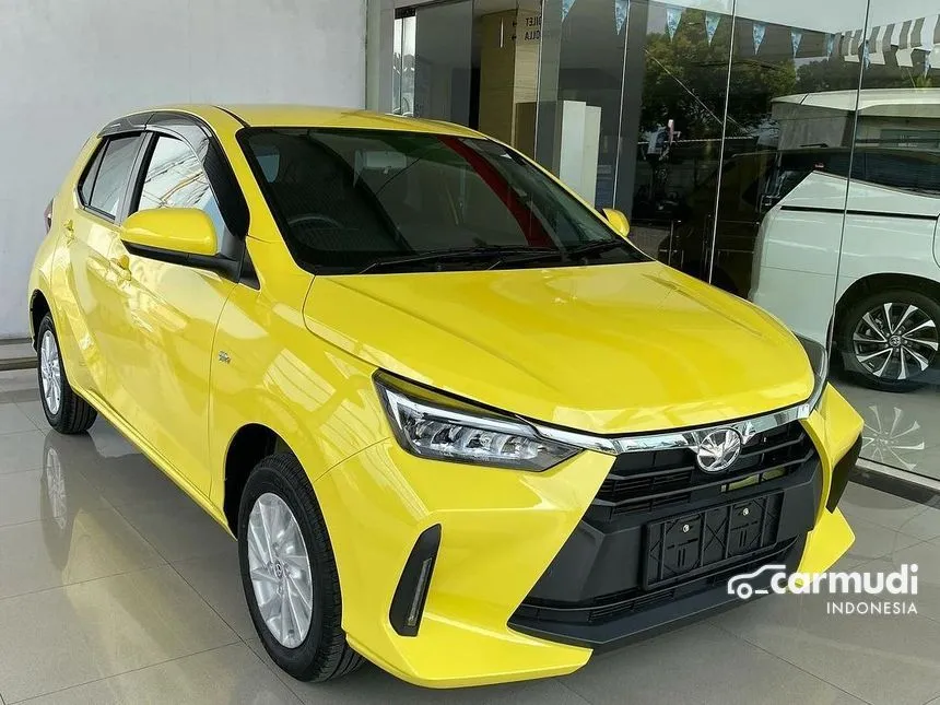 Jual Mobil Toyota Agya 2024 G 1.2 di Jawa Barat Automatic Hatchback Kuning Rp 160.000.000