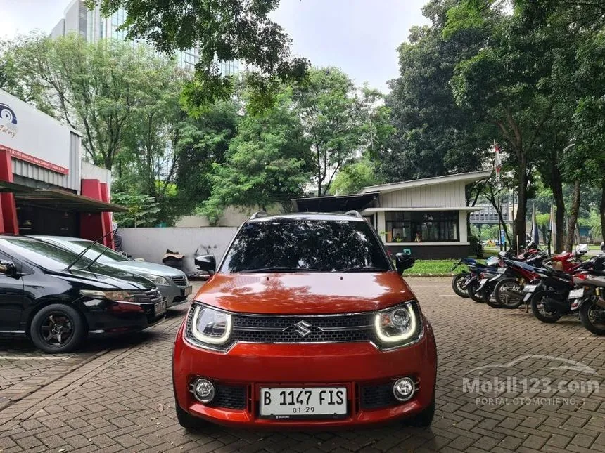 Jual Mobil Suzuki Ignis 2018 GX 1.2 di DKI Jakarta Automatic Hatchback Merah Rp 125.000.000