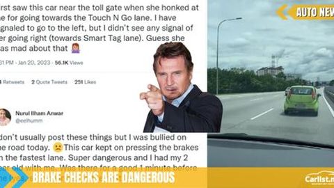 What happens if you hit a road bully's rear end?