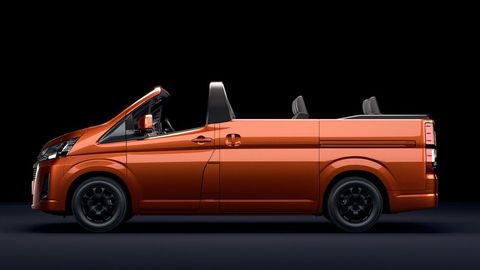 Toyota Australia Unveils HiAce Convertible, Optional PieAce Kit