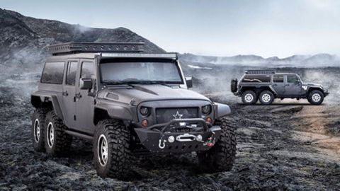 Jeep Wrangler Tomahawk รถ 6x6 รุ่นพิเศษสำหรับตลาดในประเทศจีน เท่านั้น