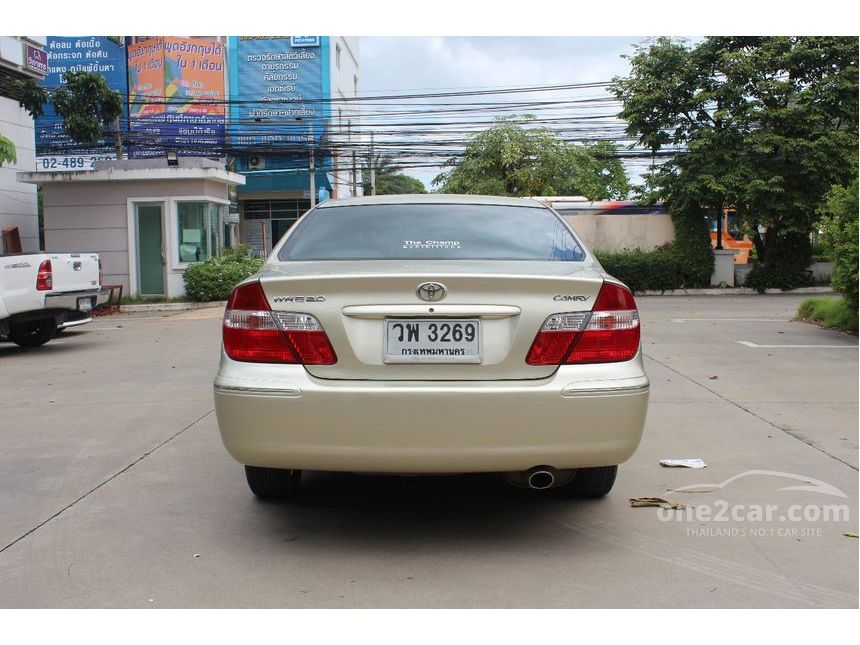 Toyota Camry 2002 E 2.0 in กรุงเทพและปริมณฑล Automatic Sedan สีน้ำตาล ...