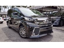 2015 Toyota Vellfire 2.5 Wagon 2.5 ZG Sunroof Pilot Seat Unreg