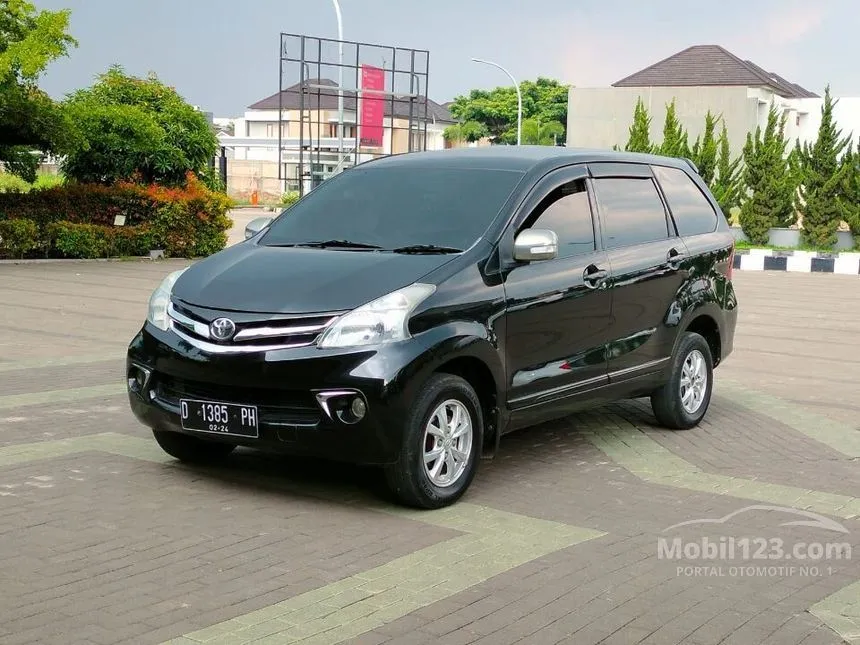 Jual Mobil Toyota Avanza 2012 G 1.3 di Jawa Barat Manual MPV Hitam Rp 110.000.000