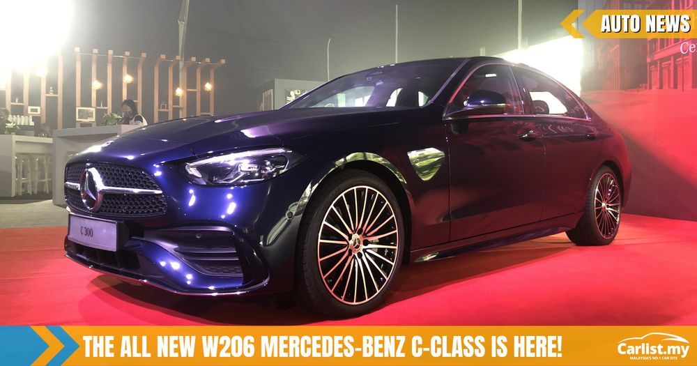 The All-New 2022 W206 Mercedes-Benz C200 Avantgarde And C300 AMG