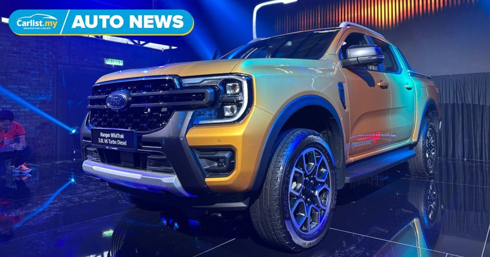 Ford Ranger Wildtrak V6 is here in Malaysia, new powertrain, more power – priced at RM 192,888