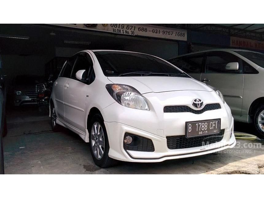 Jual Mobil Toyota Yaris 2012 Trd Sportivo 1 5 Di Dki Jakarta Automatic Hatchback Putih Rp 160 000 000 2816797 Mobil123 Com