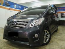 Toyota Alphard 2.4 S ASLI2011 PLATINUM LIMITED EDITION LEATHER LUXURY ONLY 7JUTAN PERFECT BEST QUALITY