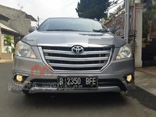 Toyota Kijang Grand Innova V Luxury 2.0 Automatic 2015 Silver Tdp 7,8 Juta