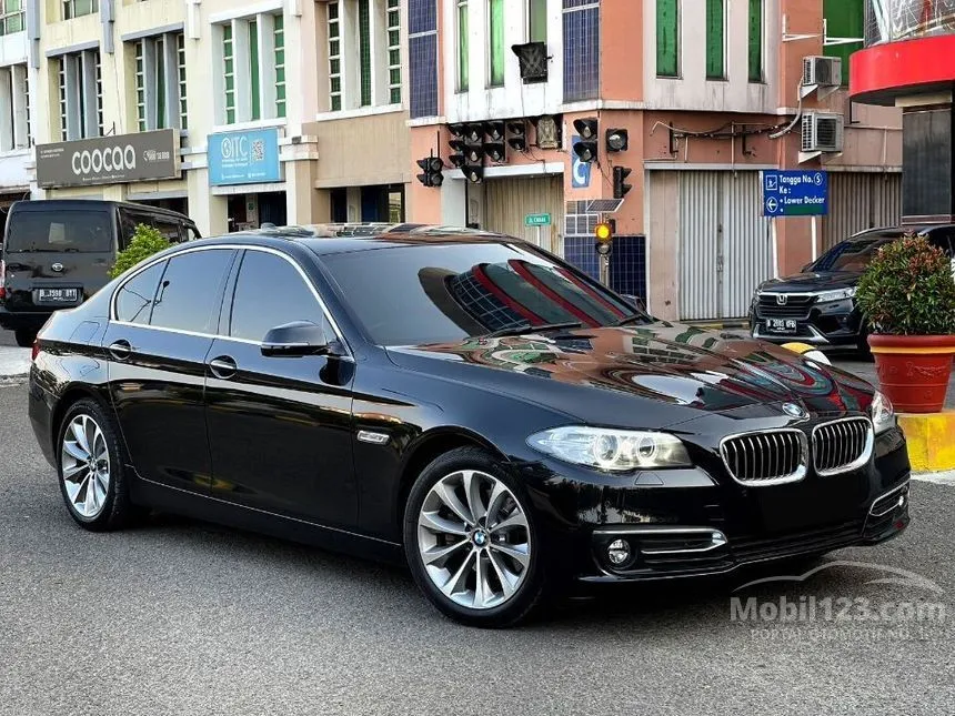 Jual Mobil BMW 520i 2016 Luxury 2.0 di DKI Jakarta Automatic Sedan Hitam Rp 488.000.000