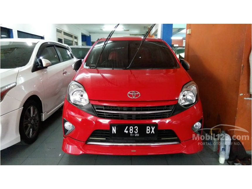 Jual Mobil Toyota Agya 2015 TRD Sportivo 1.0 di Jawa Timur 