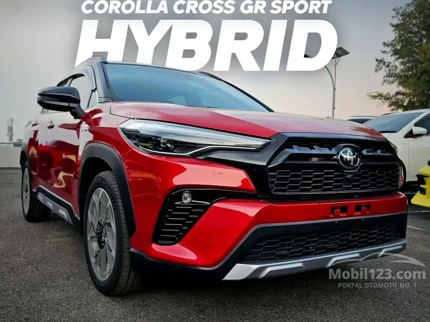 Jual Mobil Toyota Corolla Cross 2023 Hybrid GR Sport 1.8 di Jawa Barat Automatic Wagon Merah Rp 531.200.000