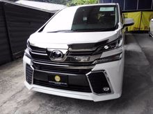 2015 Toyota Vellfire 2.5 MPV (P.crash)