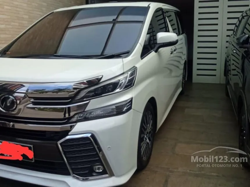 Jual Mobil Toyota Vellfire 2015 ZG 2.5 di DKI Jakarta Automatic Van Wagon Putih Rp 735.000.000