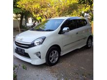Toyota Agya tipe TRD (tipe tertinggi) Th. 2015, Manual Istimewa & KM Rendah