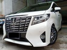 2016 Toyota Alphard G CUMA 150JT AJA TRANSFORMERS