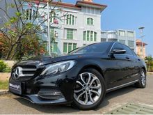 2015 Mercedes-Benz C200 2.0 Avantgarde Sedan Nik2015 Black On Black Km40rb Record #AUTOHIGH #BEST OFFER