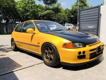 1993 Honda Civic 1.6 EG6 B16B VTEC TURBO Brembo monoblock Aragosta